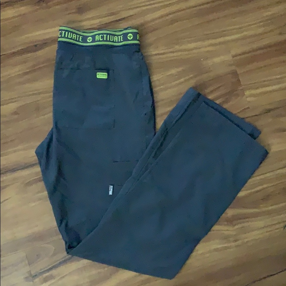 ACTIVATE Scrub Pants - Charcoal - Women’s Small